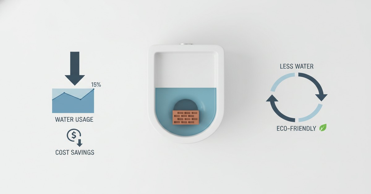 Understanding the Impact of Placing a Brick Inside Your Toilet Tank