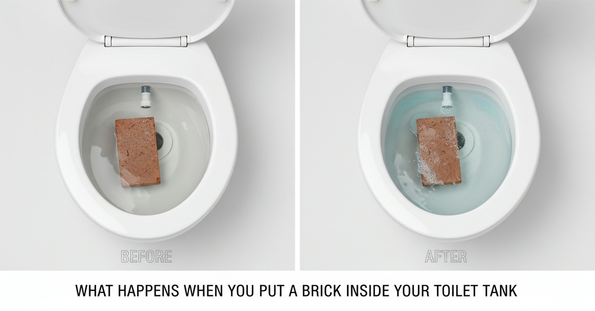Understanding the Effects of Placing a Brick in Your Toilet Tank
