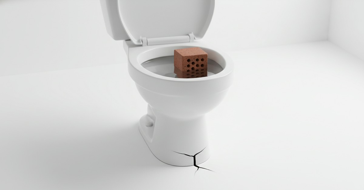 The Impact of Placing a Brick in Your Toilet Tank