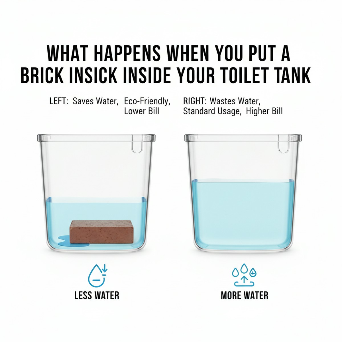 Understanding Water Displacement: A Guide to Bricks in Toilet Tanks