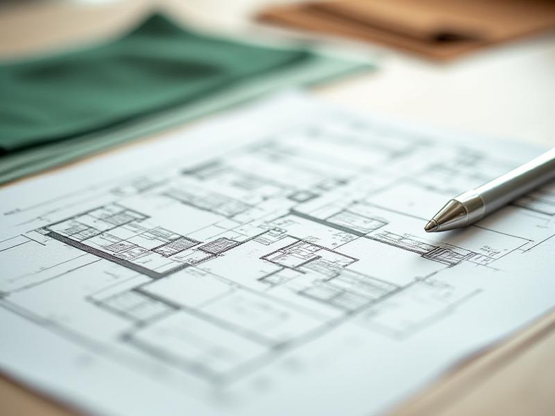 Hand-drawn design concepts and architectural sketches