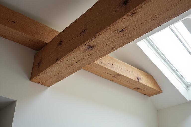 Exposed beam architectural design